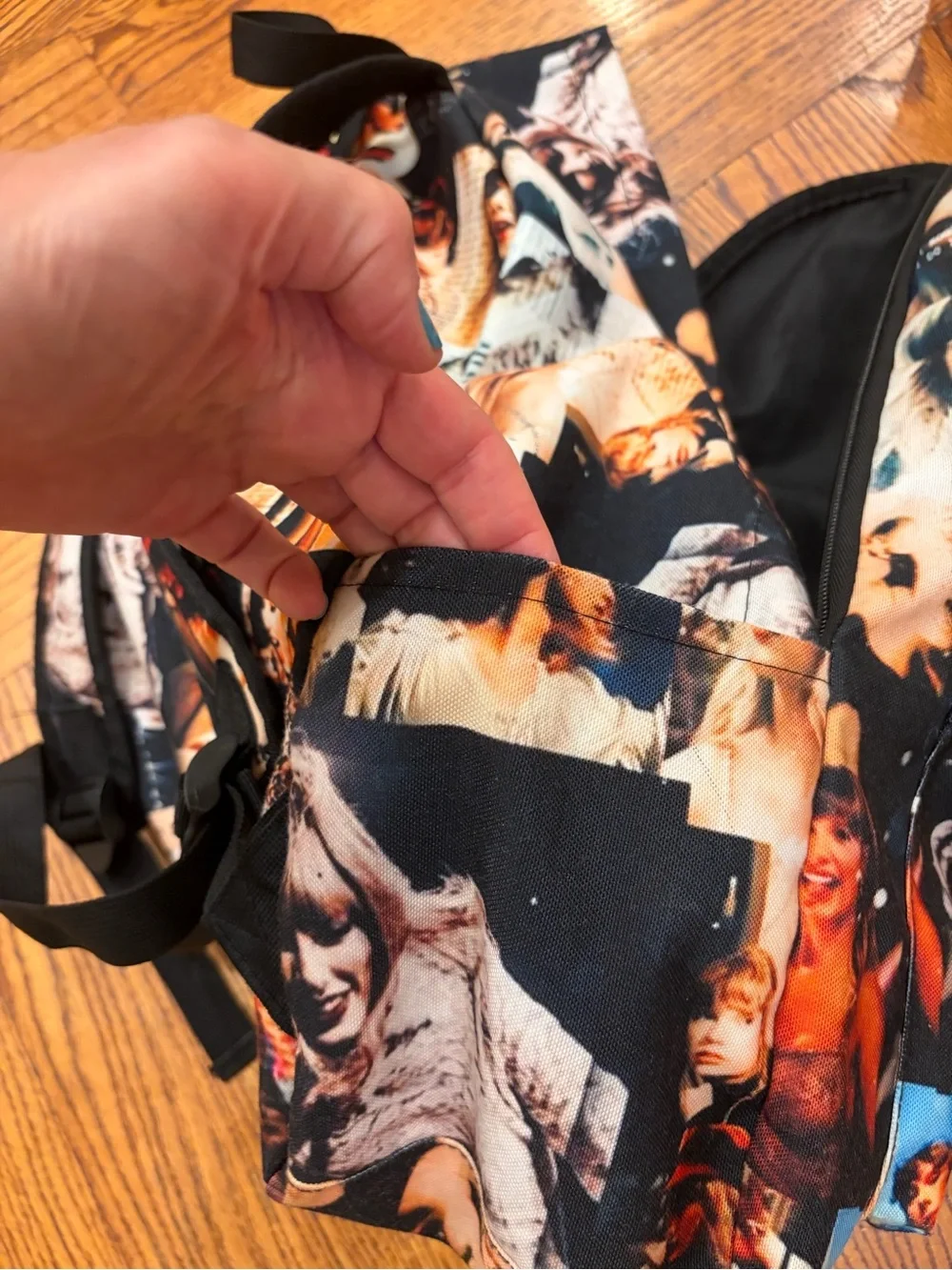 Taylor Swift Collage Backpack Images of Taylor Swift